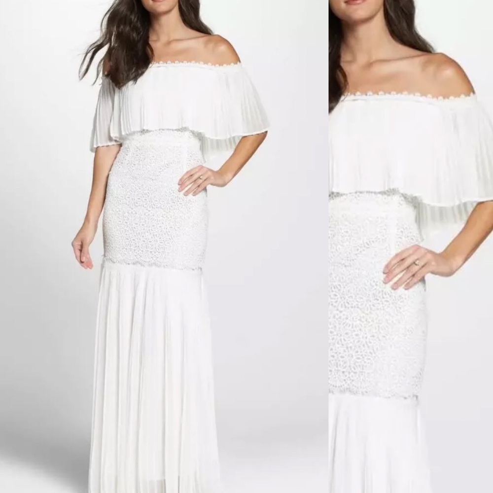 Foxiedox Dina Off the Shoulder Mermaid Gown